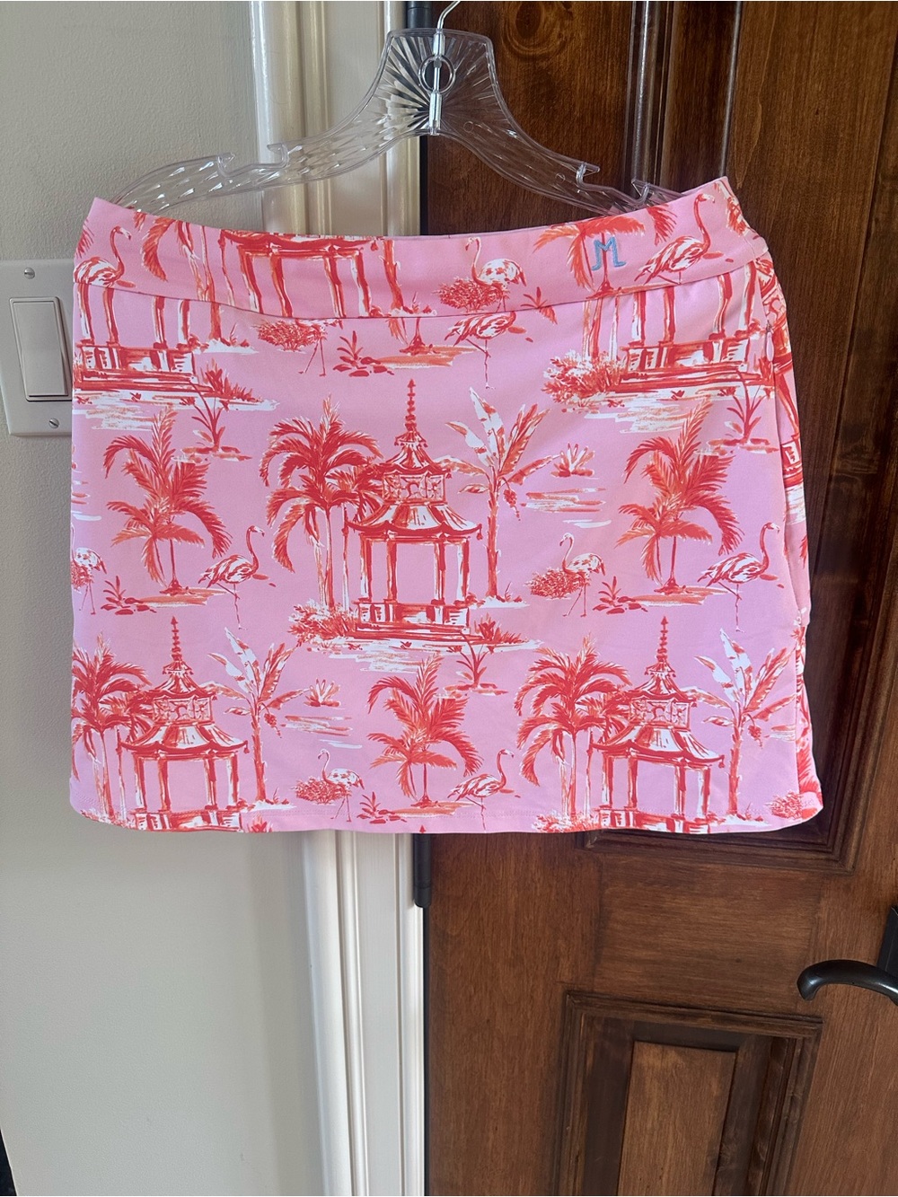 J McLaughlin NWT Pink/Coral Parisian pergola  Skort NWT Medium (6-8) - Picture 4 of 6